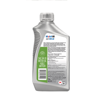 Huile moteur synthétique intégrale MOBIL 1 certifiée SAE ESP 0W-30, 1 litre, lubrifiant automobile, propriétés anti-usure, origine américaine, 6