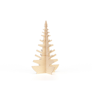 Decorazioni per la casa Made in Italy albero di natale in legno non convenzionale ad incastro di dimensioni personalizzate per la casa - Product Image 3