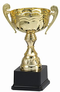 Trofeo metálico de gran tamaño, dorado personalizado, para Winner, fútbol, Grillo, Campeonato, de Metal, Logo personalizado, embalaje personalizado - Product Image 2