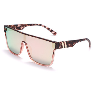 LMA Fashion Design Colorful Square Big Frame Shades Custom Luxury Brand Women UV400 Flat <span class=keywords><strong>Top</strong></span> Sunglasses 2024 High Quality - Product Image 6
