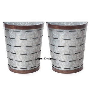 ที่ปลูกต้นไม้เหล็กชุบสังกะสีติดผนังออกแบบอย่างหรูหราทำด้วยมือปรับขนาดการใช้งานบนพื้นได้ตามต้องการ - Product Image 3