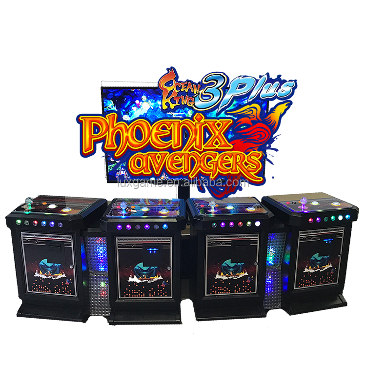 2021 США Новейшая Высокая прибыль 4 игрока рыба игровой стол Ocean king 3 Plus Phoenix