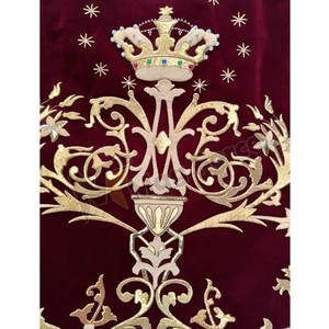 Vente en gros prêt à expédier 3x5 pieds 100% polyester drapeau chrétien religieux - Product Image 5