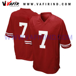 Jersey de Entrenamiento de Fútbol Americano Personalizado Sublimado Hecho en Pakistán para Adultos con Opción de Talla Grande, Uniforme Transpirable de Secado Rápido - Product Image 4