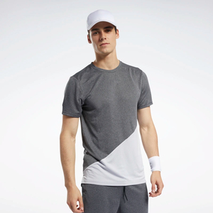 T-shirts unis personnalisables à séchage rapide, manches courtes, pour hommes, respirants, pour la course à pied, vêtements de sport pour hommes - Product Image 1