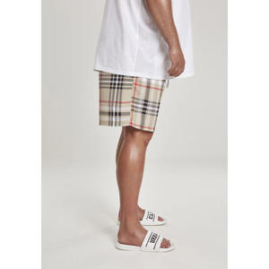 Pantalones cortos de tela personalizados para hombre, ropa de playa informal con logotipo personalizado - Product Image 4