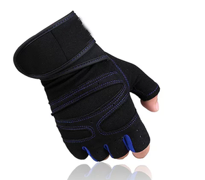 Gants de cyclisme demi-doigt unisexe de haute qualité pour VTT course Fitness vélo Gel Pad confort toile tissu support - Product Image 5