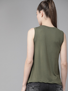 Camiseta Deportiva sin Mangas para Mujer, de Secado Rápido, Transpirable, Estilo Racerback, para Yoga y Ejercicio, Personalizable (OEM) - Product Image 4