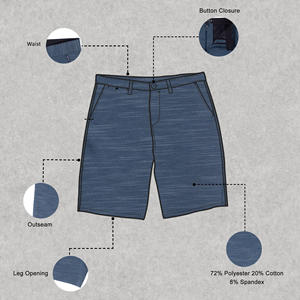 Pantalones cortos de baño para hombres con cinturon plano y cremallera, BANADOR de pesca, pantalones cortos de playa con shorts para hombres - Product Image 4