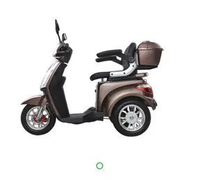 AUCTION T408-2 500W/1000W electric Tricycles 3 Wheel Electric Mobility Scooter with Seat for Elderly 2024