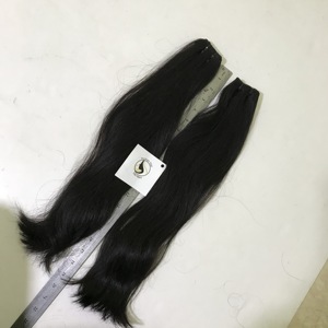 Remy mechones de pelo liso de seda, 8 a 32 pulgadas de longitud, cabello humano virgen sin procesar, muestra gratis, pelo brasileño con cutícula alineada - Product Image 5