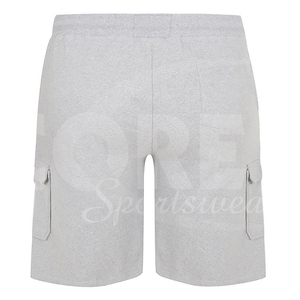 Pantalones cortos de entrenamiento de algodón de alta calidad para hombre, logotipo impreso, deporte personalizado, correr, gimnasio, pantalones cortos de sudor, bolsillos, estilo callejero, sólido - Product Image 2