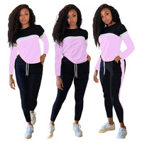 Costume de jogging pour femme, survêtement 2 pièces, costume de sport bon marché, nouveau design, vente en gros, avec logo personnalisé, collection automne 2022