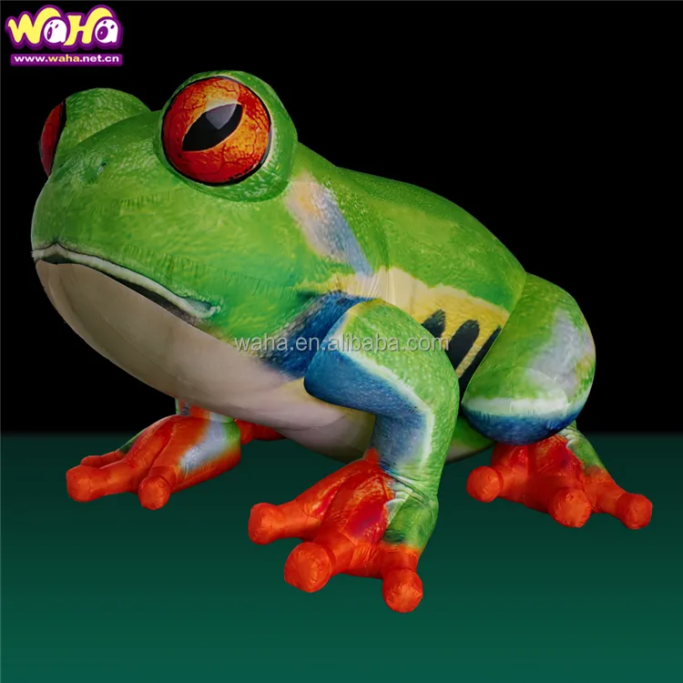 Hot Sale Giant Inflatable Frog For Advertising / Cute Inflatable Frog Giant PVC Inflatable Animal Cartoon For Sale