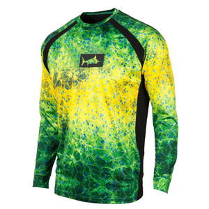 Polo de manga larga para exteriores para hombre, camisetas deportivas informales transpirables de secado rápido por sublimación - Product Image 3