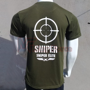 เสื้อยืดผู้ชายคุณภาพสูง ผลิตจากผ้าฝ้าย แขนสั้นสำหรับฤดูร้อน สีตามสั่ง ไซส์ใหญ่ ระบายอากาศได้ดี - Product Image 2