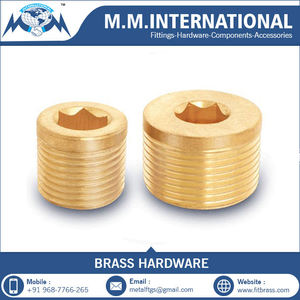 Tapones de latón de alta calidad, accesorios de tubería de latón genuino, para India, M. M. Internacional - Product Image 5
