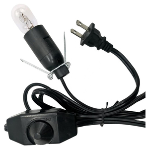 Mỹ Bảng Ánh Sáng Dimmer Chuyển Đổi Ổ Cắm Chủ Dây Điện Tiêu Chuẩn Mỹ E12 Muối Đèn Dây Dây - Product Image 1