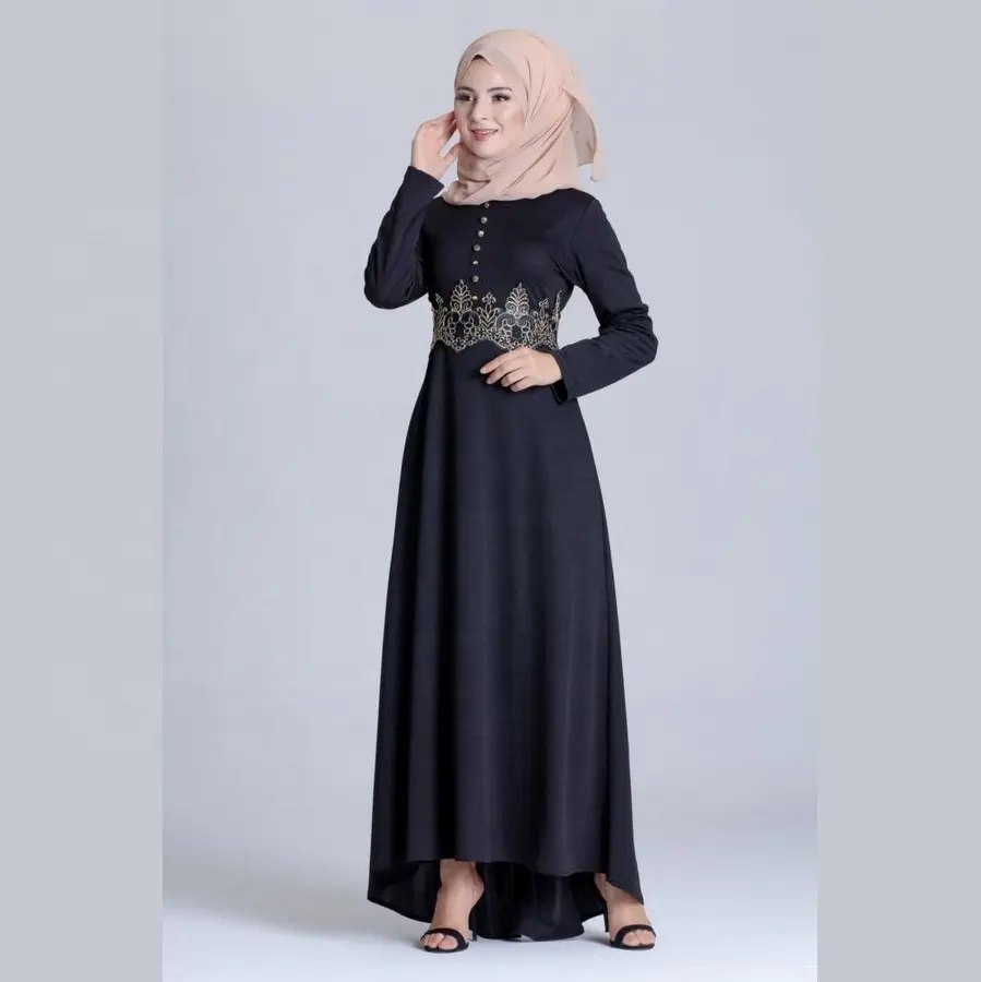 Marokkaanse Dubai Kaftans Abaya Jurk Zeer Fancy Lange Gown Pakistan Jurk Nieuwe Burka Moslim Gown