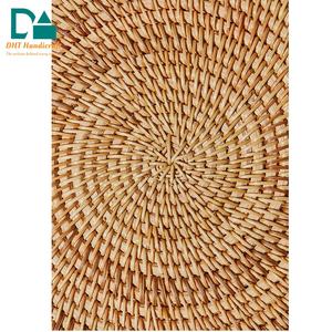 High Quality Indoor Home Furniture Rattan <b>Wicker</b> Material Modern Appearance Traditional Design Style Rattan <b>Placemat</b> - Product Image 4