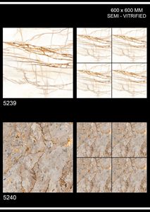 Azulejos de porcelana pulidos para suelo, azulejos cuadrados de color gris, mármol Super blanco, pulido, 60x60 - Product Image 4