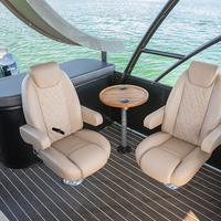 Bateau ponton de luxe à deux étages 2025 pour sports et divertissements - pour la pêche et les fêtes - à vendre