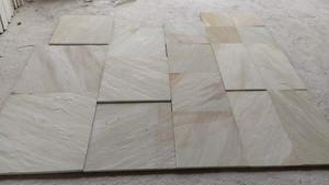 Vevor — carreaux de pavé en grès naturel, couleur jaune, menthe indienne, pour pavage en extérieur, Patio, pack de aménagement paysager pour chemin de jardin