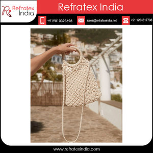 Sac en macramé au prix de gros, fournisseur en gros et fabricant par Refratex India, fabriqué en Inde pour une qualité supérieure et un prix bas - Product Image 2
