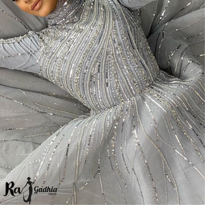 New Women Sexy <b>Evening</b> <b>Dress</b> for Party Pink Fashion Silver Custom Red Element Embroidered - Product Image 5