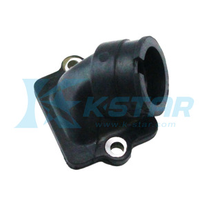 Colector de admisión para motocicleta Piaggio Typhoon, Gilera, Italjet 125, 150, 180cc, 2 tiempos, d = 24 / 27mm - Product Image 1