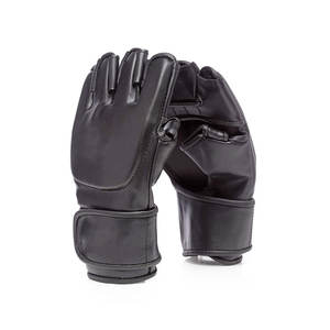 Venta al por mayor de guantes de boxeo MMA de medio Dedo de diseño personalizado logotipo personalizado guantes MMA de su propio diseño - Product Image 6