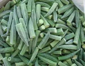 Gefrorenes Okra: ganz/in Vietnam geschnitten