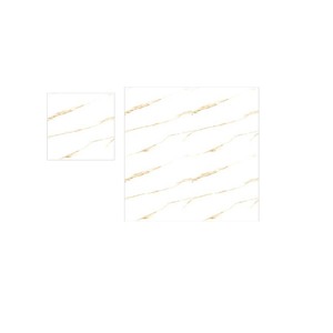 สีขาวออกแบบเองกระเบื้องปูพื้นเซรามิก vitrified 40x40 ซม - Product Image 2