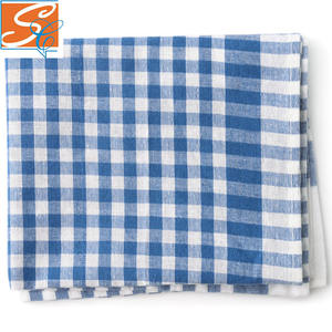 Serviettes de cuisine 100% coton de qualité douce, motif à carreaux noir et blanc, pour une utilisation en cuisine, en provenance d'Inde - Product Image 2