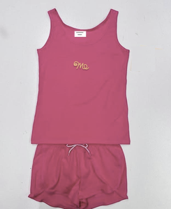 Ropa de dormir para mujer, pantalones cortos sólidos sin mangas e inferior, fabricación personalizada, Daisyapparel min, india - Product Image 6