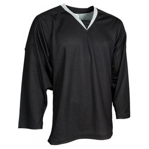 Camiseta de práctica de hockey sobre hielo de malla reversible unisex, camiseta de equipo a rayas con capucha impresa con nombre OEM, Camiseta deportiva sublimada de hockey sobre hielo - Product Image 2