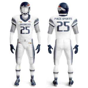 Maillots et pantalons en sergé pour adultes, personnalisés, ensemble de pièces, uniforme de Football américain, multicolore - Product Image 1