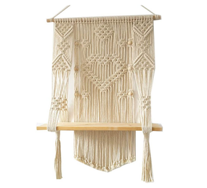 Étagère suspendue en macramé, vente en gros depuis l'inde - Product Image 1