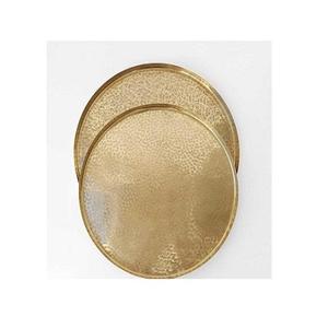 Juego de 4 Posavasos de Latón Martillado, Forma Redonda, Tamaño Personalizado, Juego de Posavasos para Uso en el Hogar y Hoteles - Product Image 4