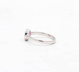 Nouvelle arrivée rose Tourmaline pierres précieuses 925 solide en argent Sterling fait à la main femmes anneaux bijoux pour la vente en gros - Product Image 4