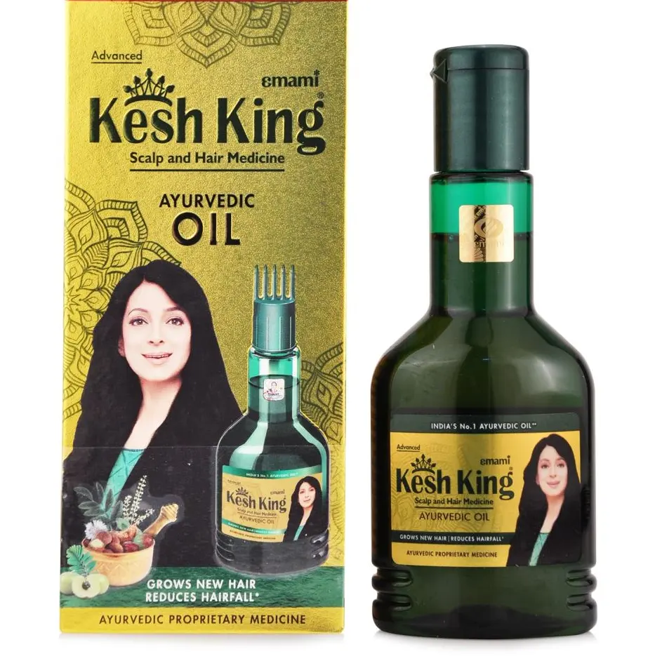 Kesh Koning Ayurvedische Haar Olie Voor Alle Type Van Haar