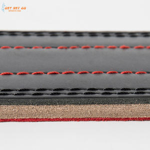 Cinturón de cuero de gimnasio de alta resistencia para levantamiento de pesas de entrenamiento de potencia con hebilla de palanca Producto de seguridad de fitness esencial - Product Image 5