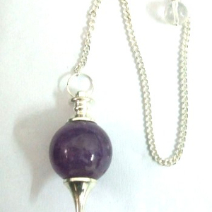 Obtenez des pendules en améthyste en ligne : Pendules en améthyste à vendre - Product Image 1