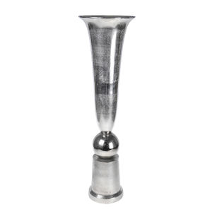 Ensemble de trois vases à fleurs en métal faits à la main classiques et élégants du fabricant et du fournisseur Vase de sol Pot de fleurs décoratif en métal - Product Image 3