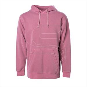 Sudadera con capucha de algodón pesado unisex con logotipo impreso personalizado temporada de invierno tejido polar envío directo de fábrica para hombres - Product Image 6