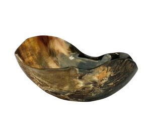 Cuenco de cuerno de búfalo de estilo moderno superventas, cuchara de cuerno de nuevo diseño único para el hogar, restaurante, hoteles - Product Image 1