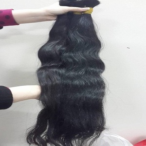 Extensions de cheveux humains vierges Remy de qualité supérieure, non traités, couleur naturelle, cuticules alignées, double trame, provenant de temples d'Inde du Sud - Product Image 4