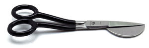 Duckbill-Tijeras negras de acero inoxidable, 6 ", cuchillo de reparación de niquelado de alfombras - Product Image 2
