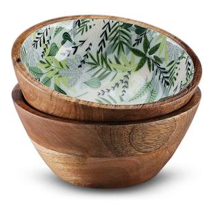 Bonne qualité dernier modèle Dessus de table fantaisie Articles pour la maison Bol en bois d'acacia pour restaurant, hôtel, maison, mariage à bas prix - Product Image 3