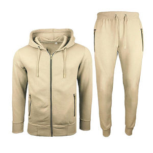 Survêtements de jogging unis pour hommes, en polaire polyester/coton, meilleure qualité, service OEM, vente chaude - Product Image 4